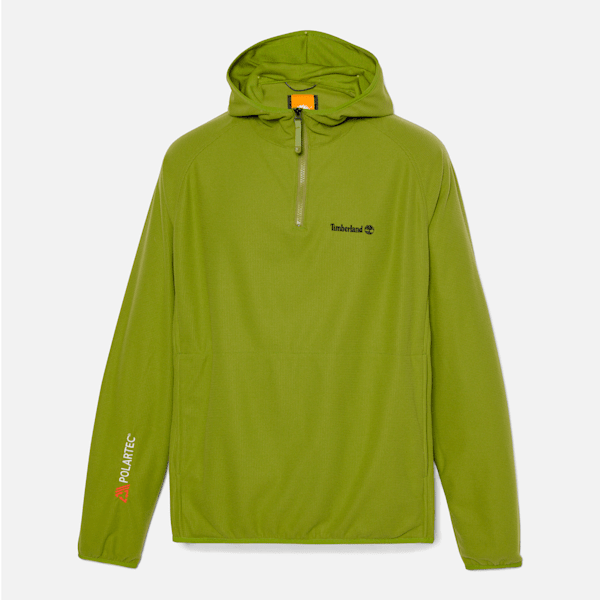 Men's Polartec? Fleece 1/4 Zip Hooded Jacket