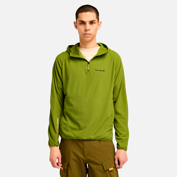 Men's Polartec? Fleece 1/4 Zip Hooded Jacket