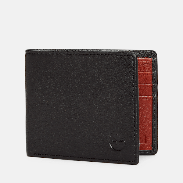 Men's Matte Grain Leather Billfold Wallet
