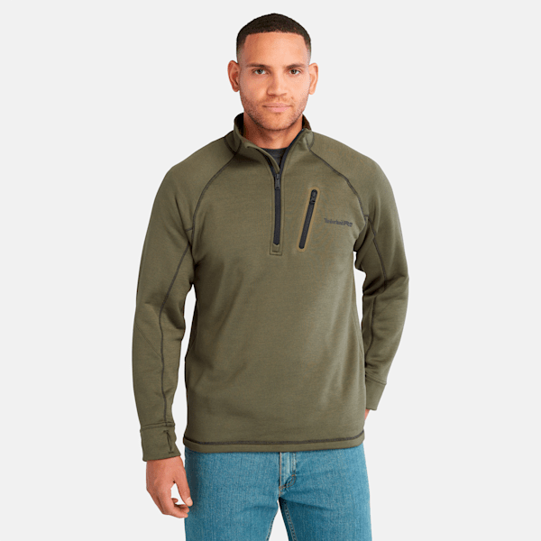 Men's Timberland PRO? Reaxion Quarter-Zip Athletic-Fit Fleece Jacket