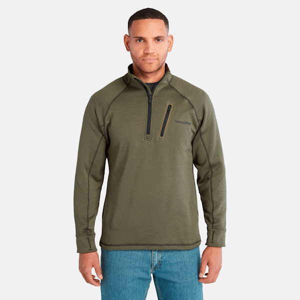Men's Timberland PRO? Reaxion Quarter-Zip Athletic-Fit Fleece Jacket