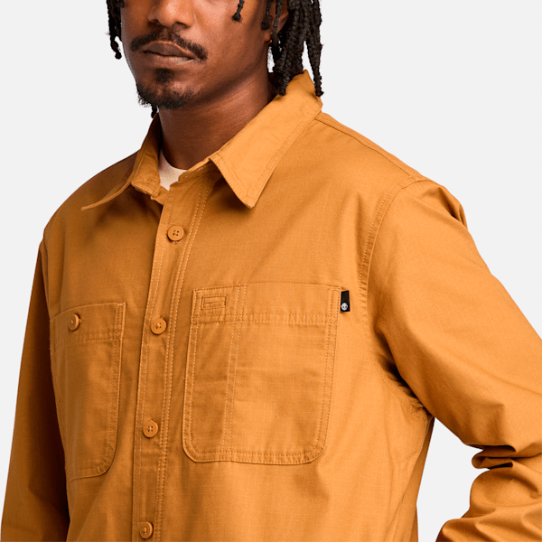 Men's Windham Printed Fleece Lined Shacket