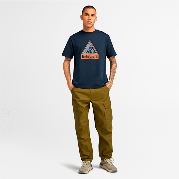Men's Outdoor Inspired Front Graphic T-Shirt