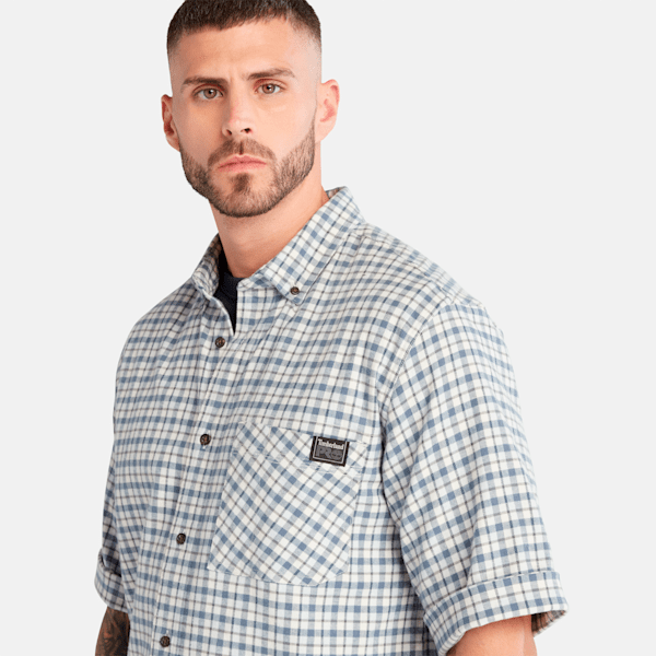 Men's Timberland PRO? Woodfort Lightweight Flannel Flex Shirt