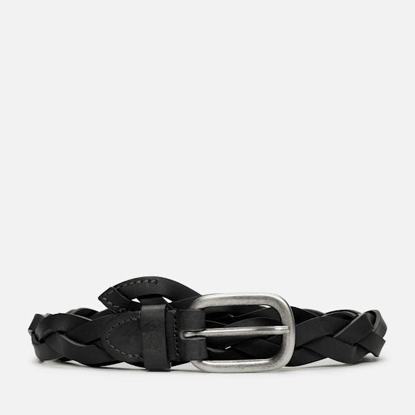 Women's 25MM Braided Leather Belt