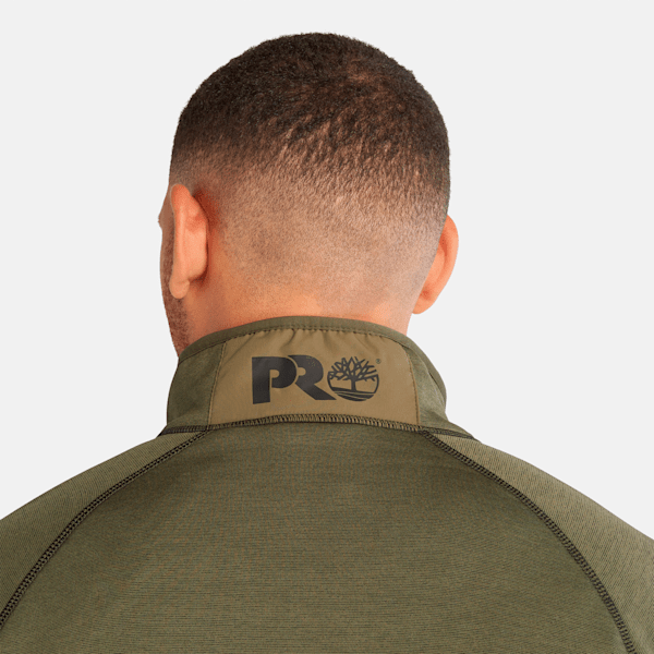 Men's Timberland PRO? Reaxion Quarter-Zip Athletic-Fit Fleece Jacket