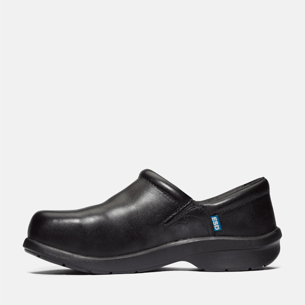 Women's Newbury Slip-On Alloy Toe ESD Work Shoe