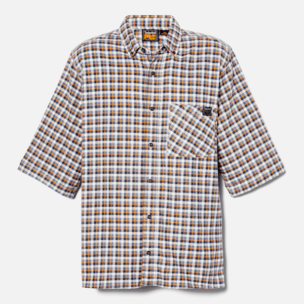 Men's Timberland PRO? Woodfort Lightweight Flannel Flex Shirt