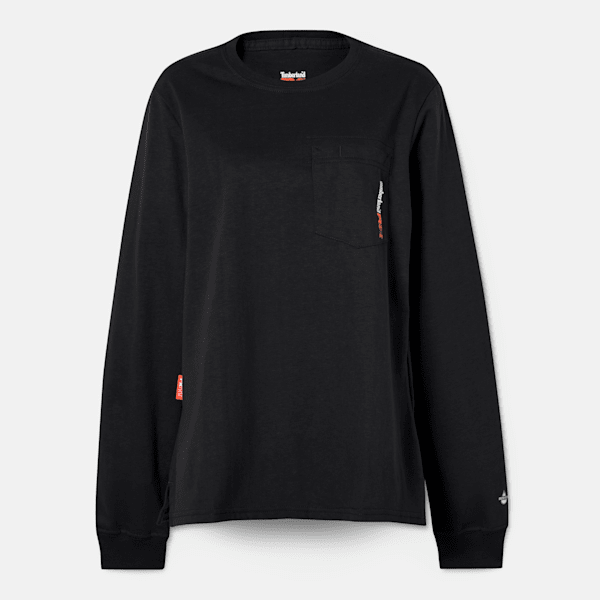 Women's Timberland PRO? Cotton Core Flame-Resistant Long-Sleeve T-Shirt