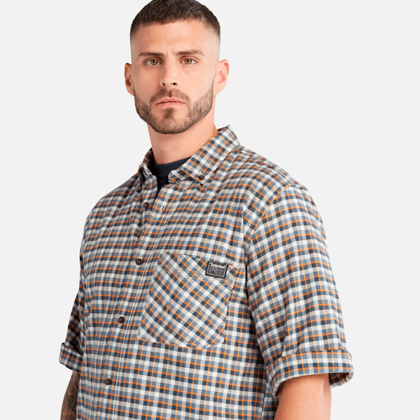 Men's Timberland PRO? Woodfort Lightweight Flannel Flex Shirt