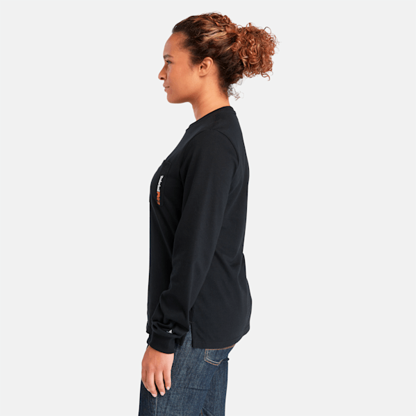 Women's Timberland PRO? Cotton Core Flame-Resistant Long-Sleeve T-Shirt