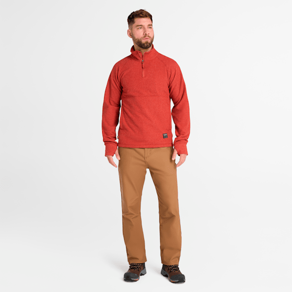 Men's Timberland PRO? Irvine 1/4-Zip Waffle Fleece Jacket