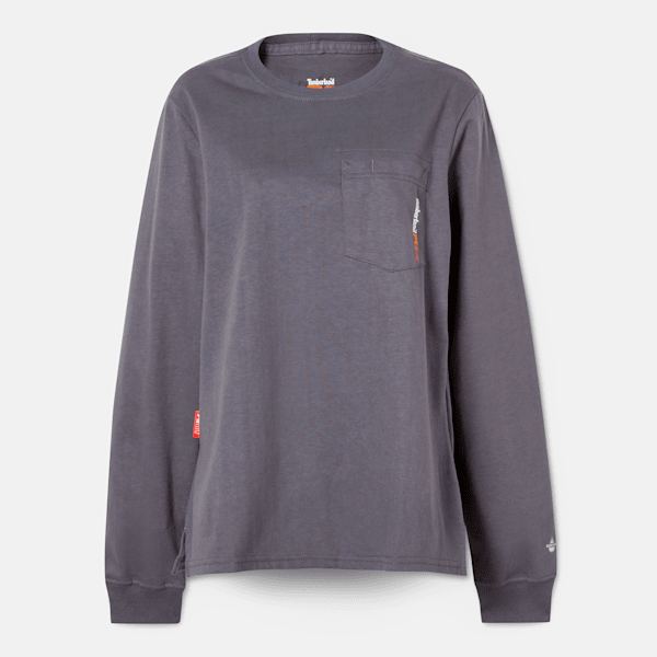 Women's Timberland PRO? Cotton Core Flame-Resistant Long-Sleeve T-Shirt