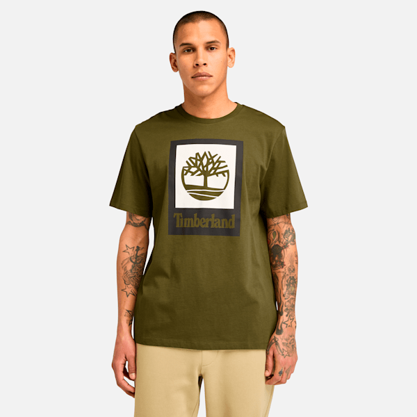 Square Stack Logo Short Sleeve T-Shirt