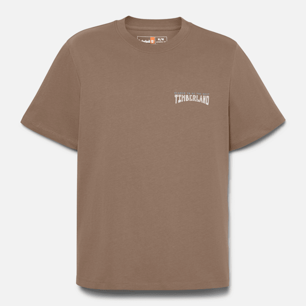 Men's Work Inspired Back Graphic Short Sleeve T-Shirt