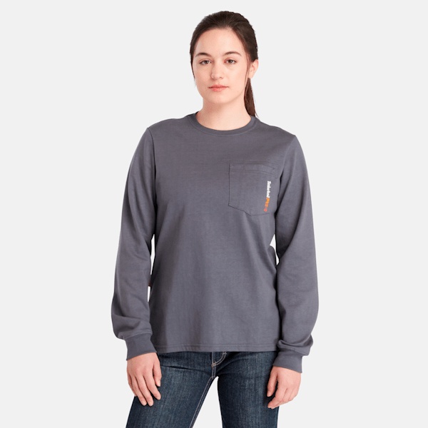 Women's Timberland PRO? Cotton Core Flame-Resistant Long-Sleeve T-Shirt