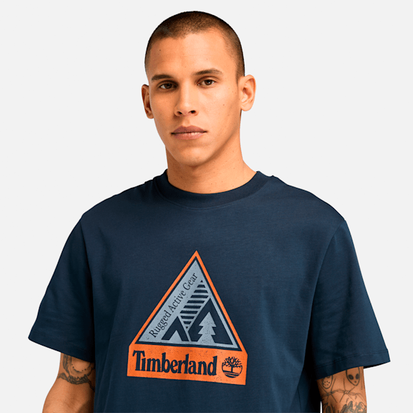 Men's Outdoor Inspired Front Graphic T-Shirt
