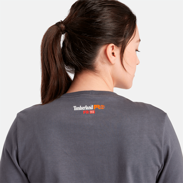Women's Timberland PRO? Cotton Core Flame-Resistant Long-Sleeve T-Shirt