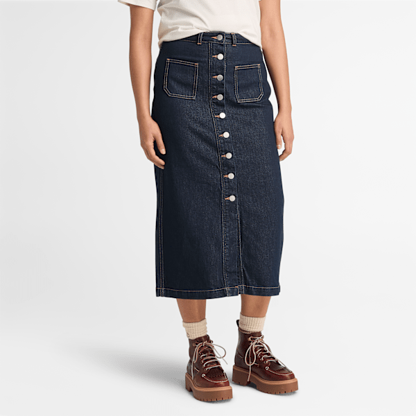 Women's?REFIBRA? Denim?Long Skirt