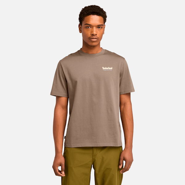 Men's Rugged Active Gear Back Graphic T-Shirt