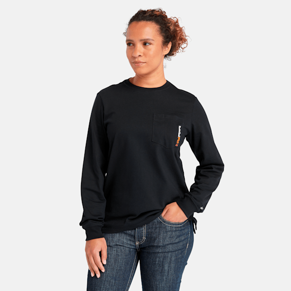 Women's Timberland PRO? Cotton Core Flame-Resistant Long-Sleeve T-Shirt