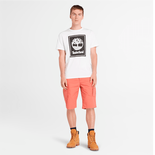 Men's Stack Logo Short Sleeve T-Shirt