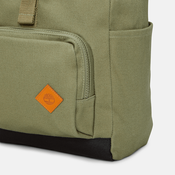 Canvas and Leather Backpack