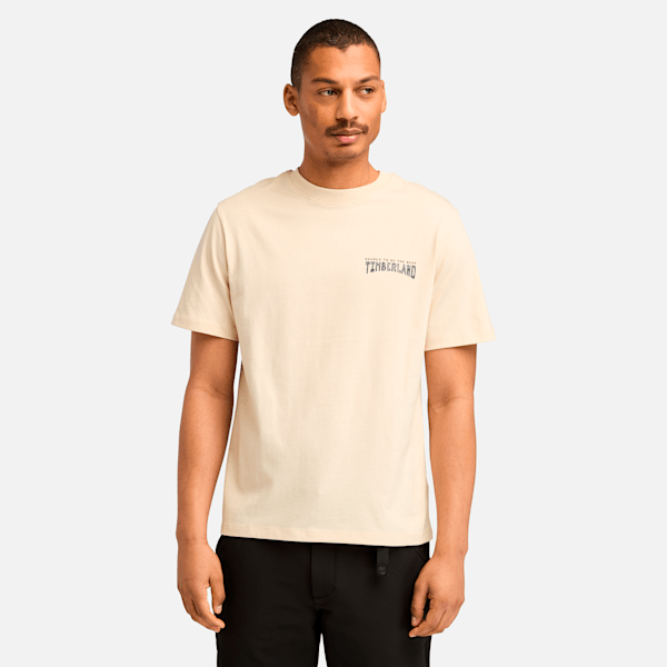 Men's Work Inspired Back Graphic Short Sleeve T-Shirt