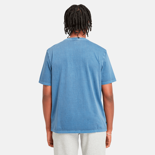 Men's Garment Dye Logo Graphic T-Shirt