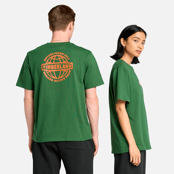 Short Sleeve Front And Back Graphic T-Shirt