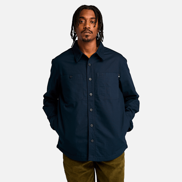 Men's Windham Printed Fleece Lined Shacket