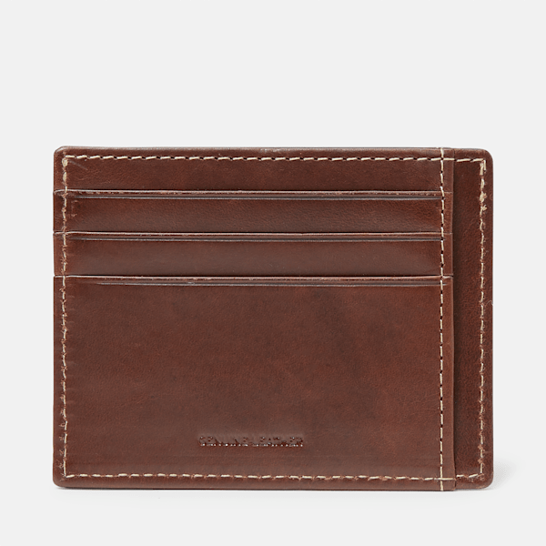 Men's Waxy Pull-Up Card Case