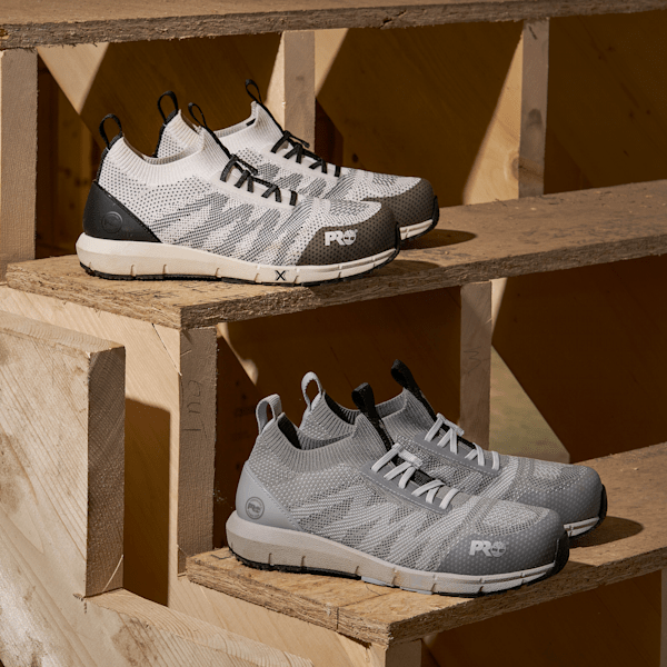 Women's Radius Knit Slip-On Composite Toe Work Sneaker