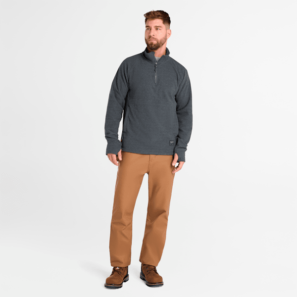 Men's Timberland PRO? Irvine 1/4-Zip Waffle Fleece Jacket