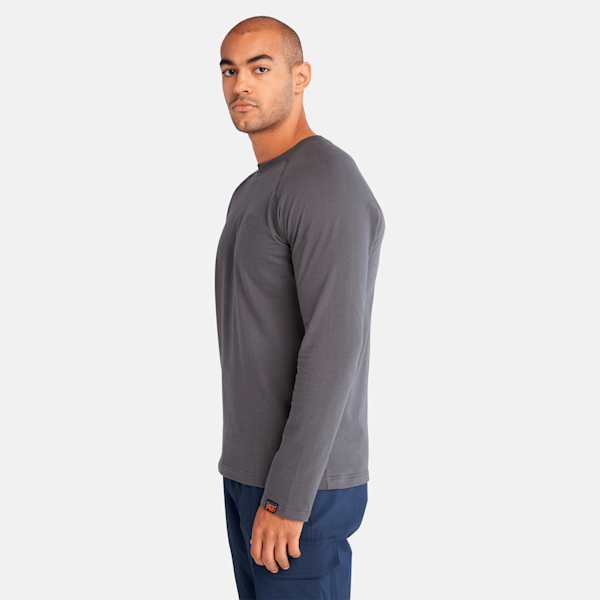 Men's Timberland PRO? Core Reflective Logo Long-Sleeve T-Shirt