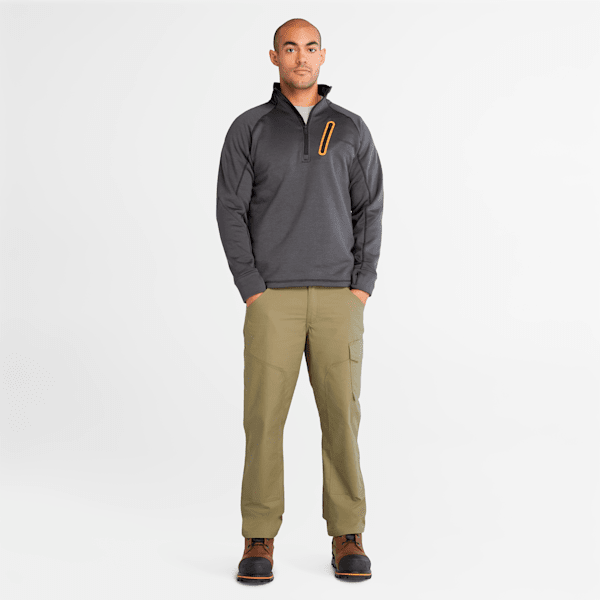 Men's Timberland PRO? Reaxion Quarter-Zip Athletic-Fit Fleece Jacket