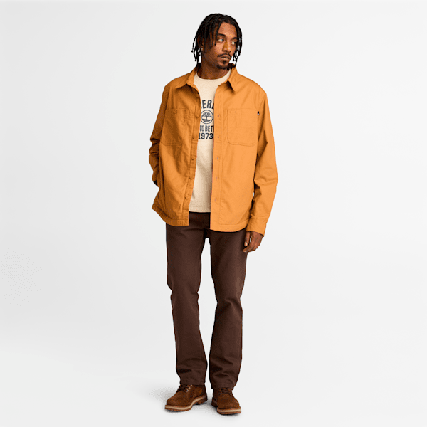 Men's Windham Printed Fleece Lined Shacket