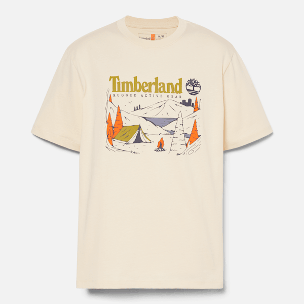 Men's Outdoor Inspired Camping Graphic T-Shirt
