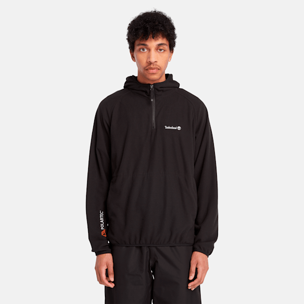 Men's Polartec? Fleece 1/4 Zip Hooded Jacket
