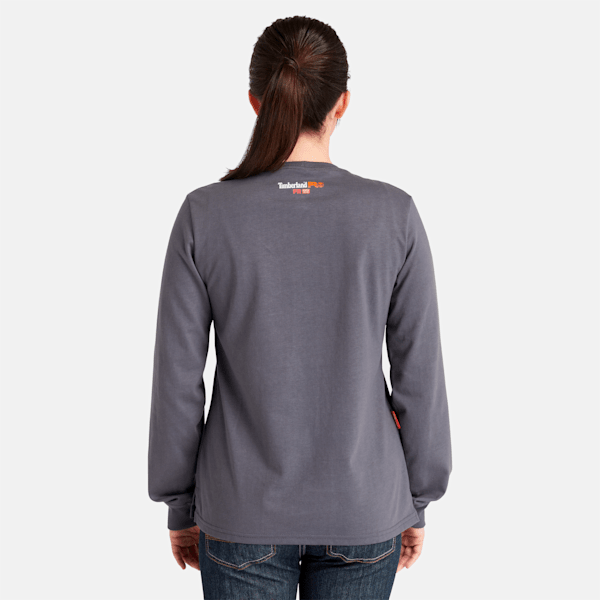 Women's Timberland PRO? Cotton Core Flame-Resistant Long-Sleeve T-Shirt