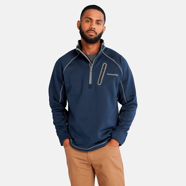 Men's Timberland PRO? Reaxion Quarter-Zip Athletic-Fit Fleece Jacket