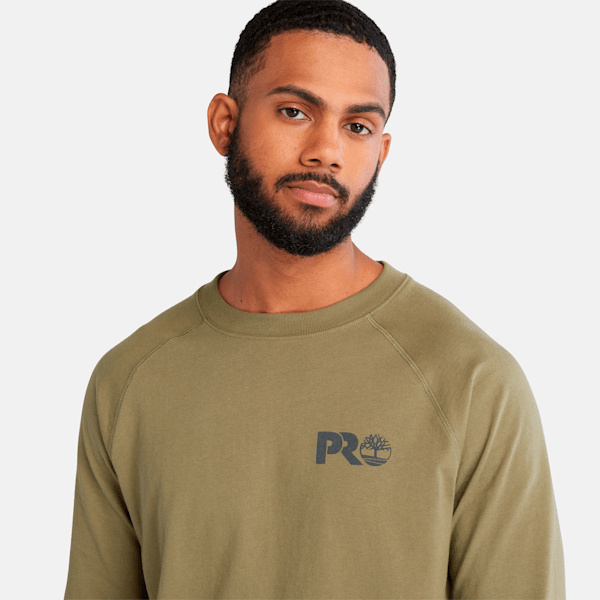 Men's Timberland PRO? Core Reflective Logo Long-Sleeve T-Shirt