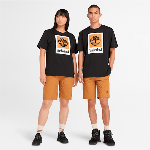 Square Stack Logo Short Sleeve T-Shirt