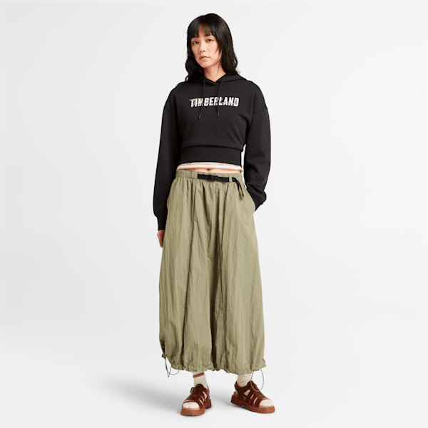 Women's Brushed-Back Logo Hoodie