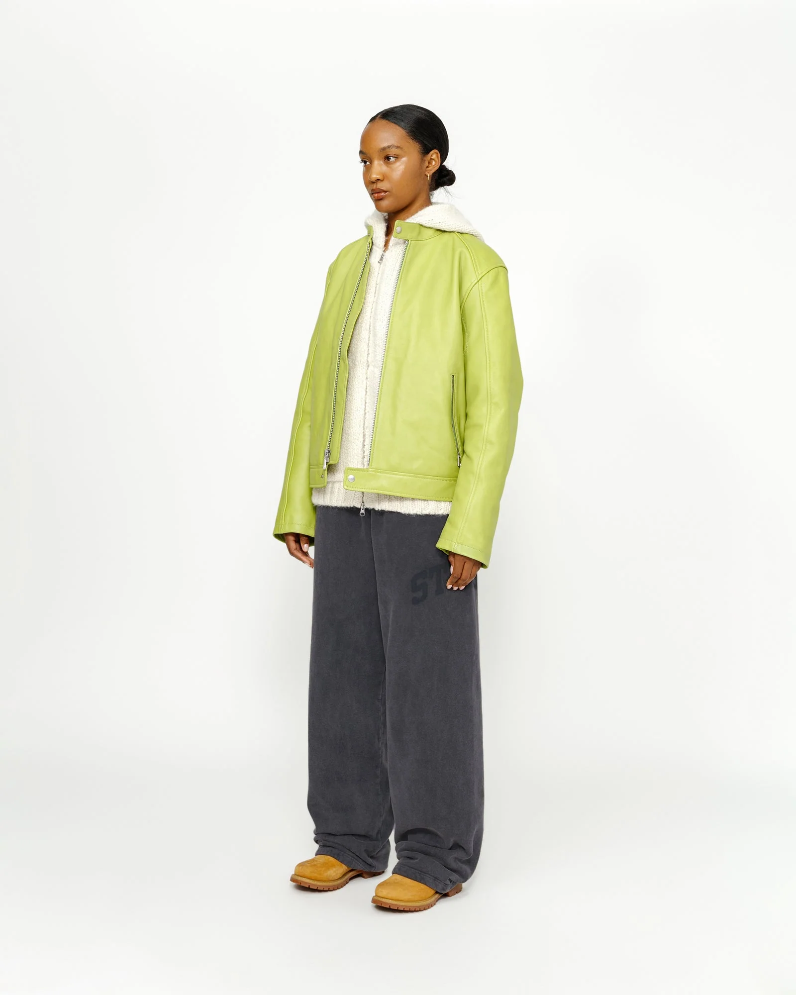 FLEECE PANT FADED GRAPHIC