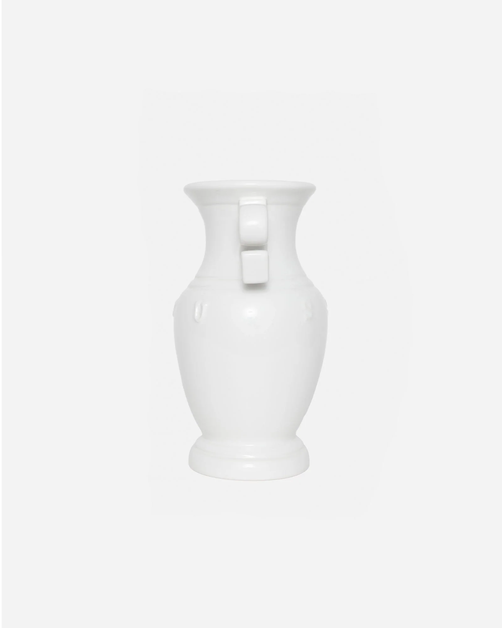 S HANDLE CERAMIC VASE