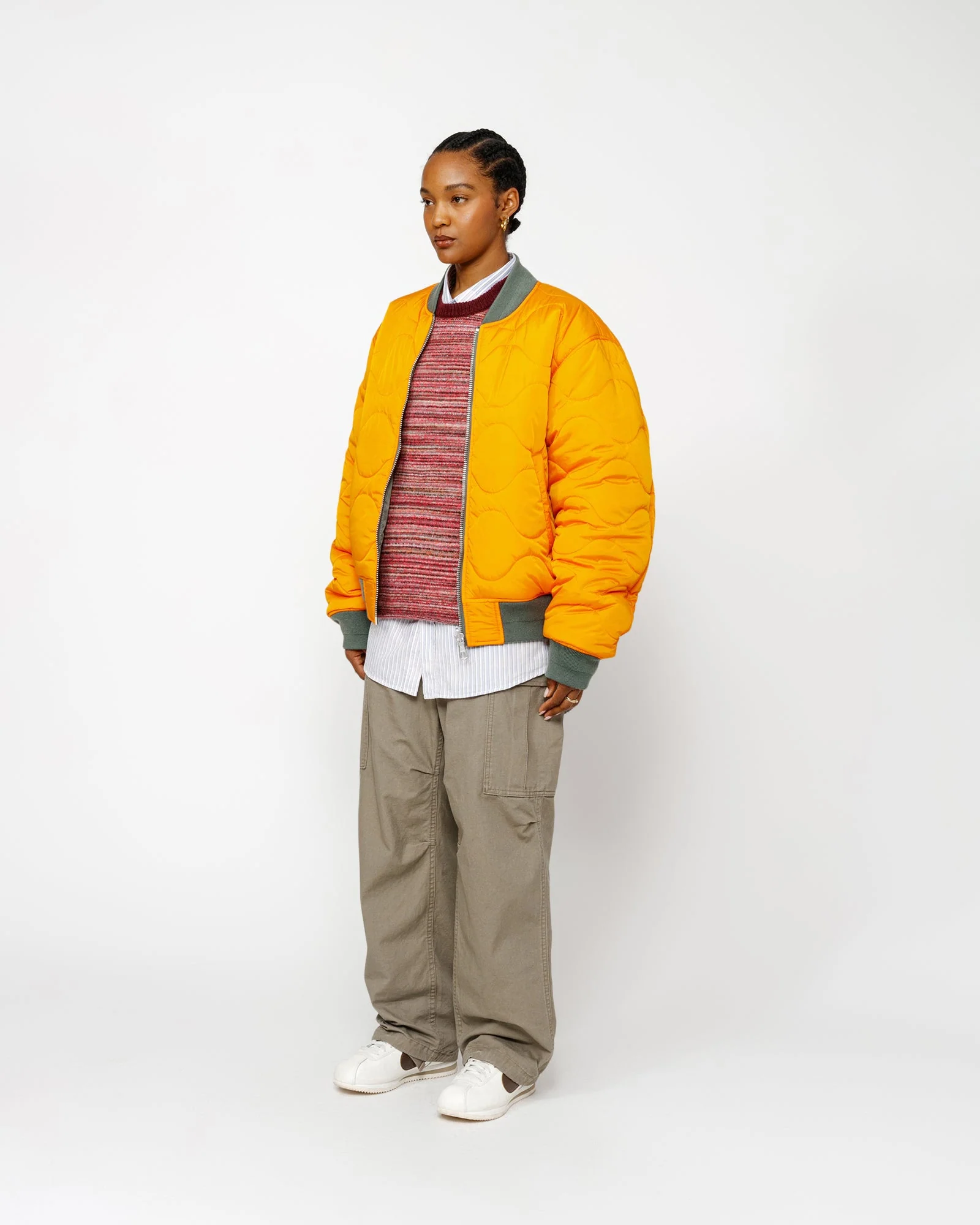 BUILT REVERSIBLE BOMBER JACKET