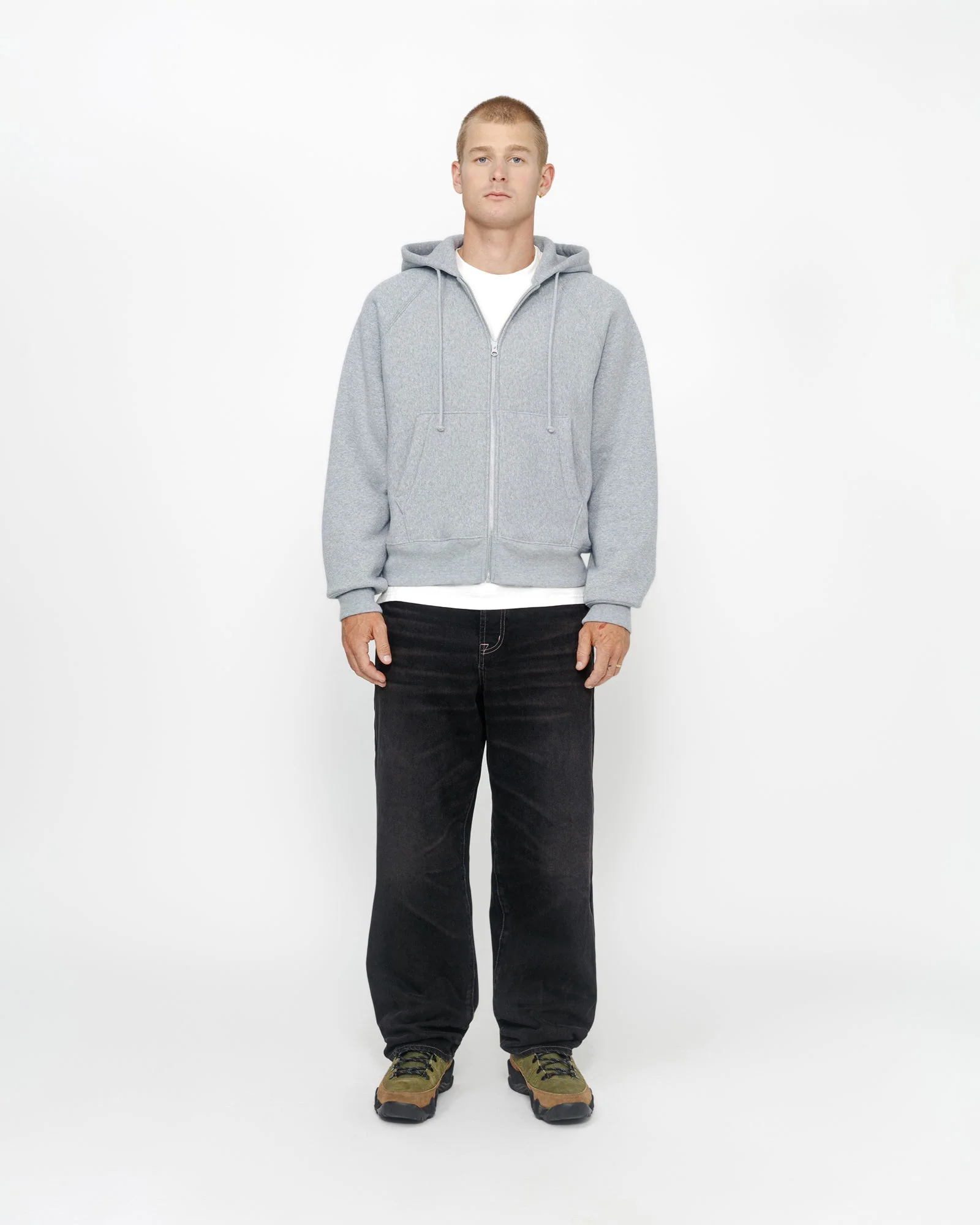 RAGLAN ZIP HOODIE
