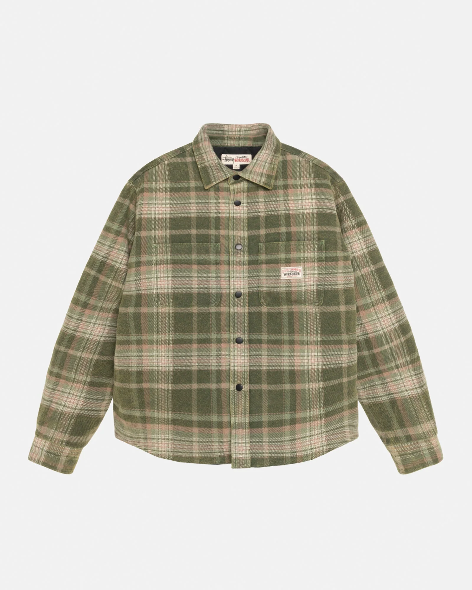 HEAVY WASHED PLAID SHIRT