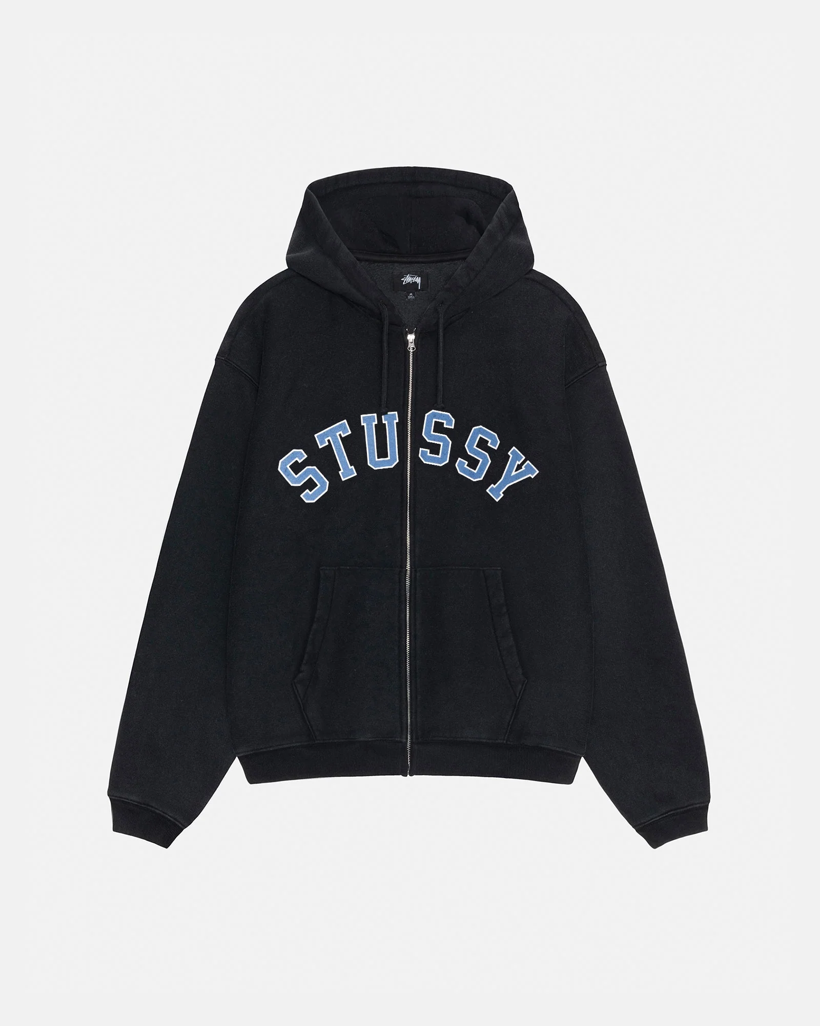 FADED GRAPHIC ZIP HOODIE